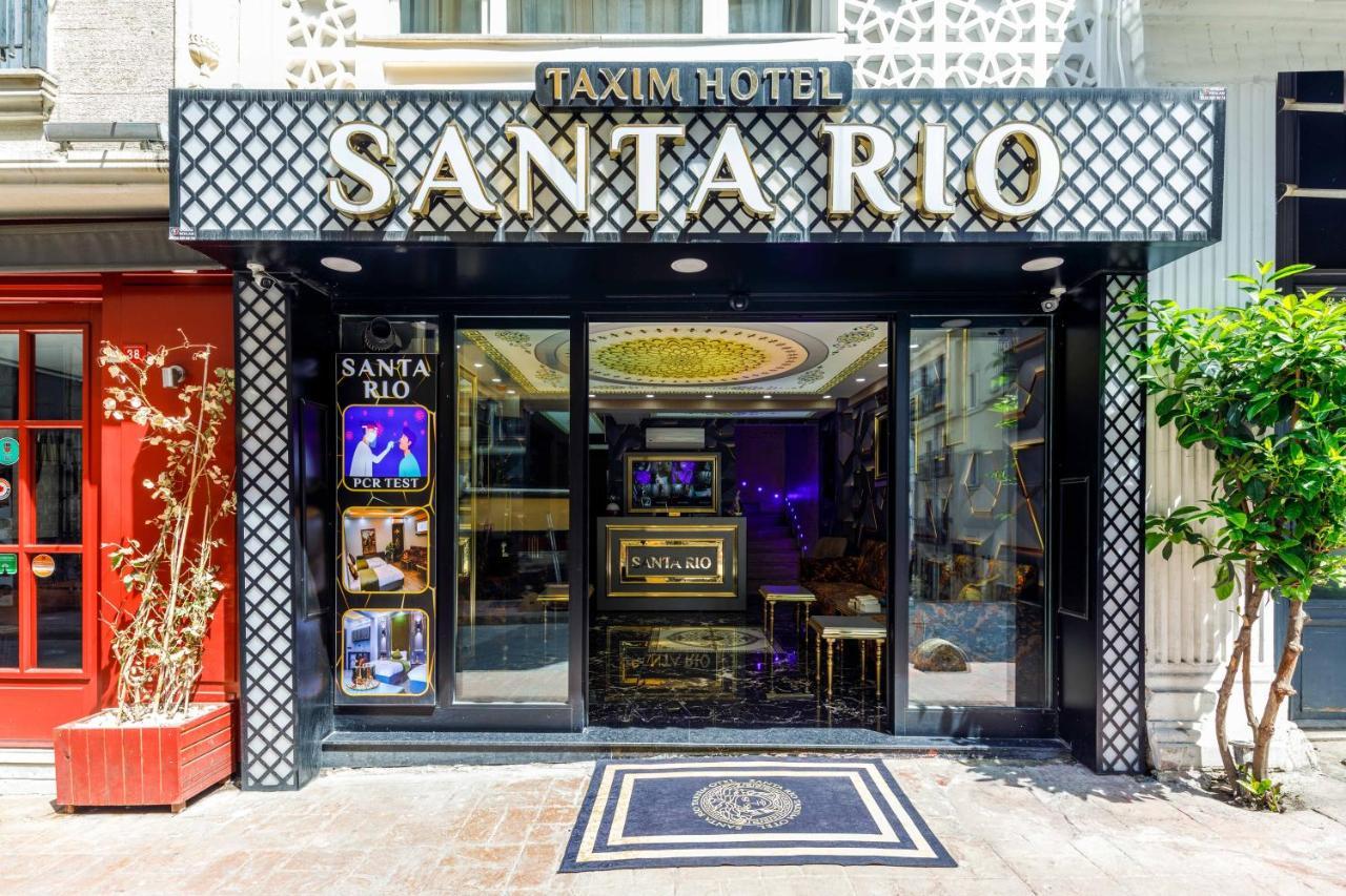 Готель Santa Rio Taxim Стамбул Екстер'єр фото